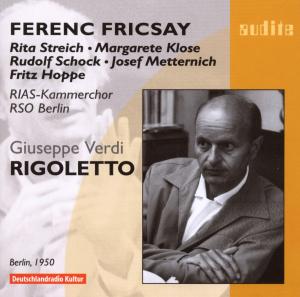 Foto Klose, M./Schock, R./Metternich, J./RIAS/FR: Rigoletto (Ga In Dt.) CD