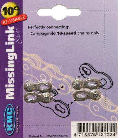 Foto KMC Chain Link Connectors Missing Link 10 velocidades 2 piezas por Campagnolo