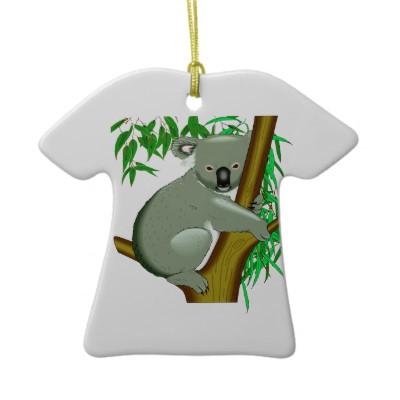 Foto Koala - marsupial de vida del árbol australiano Ornamentos De Navidad
