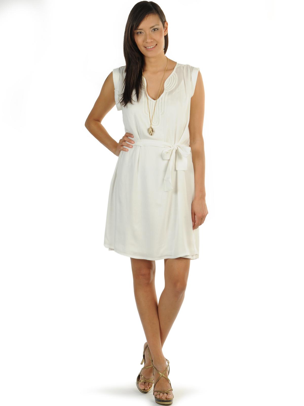 Foto Kookai Vestido crema combinado EU: 36