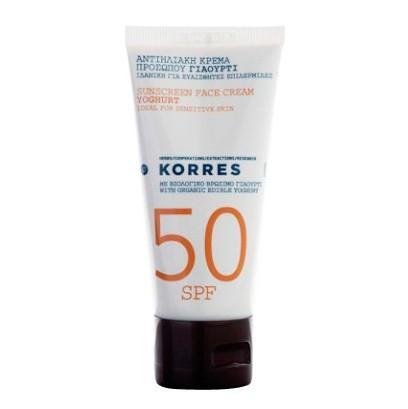 Foto Korres Yoghurt Face Sunscreen Cream SPF50