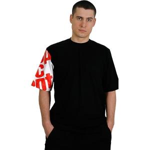 Foto Koszulka stoprocent tm sleeve cube black sport
