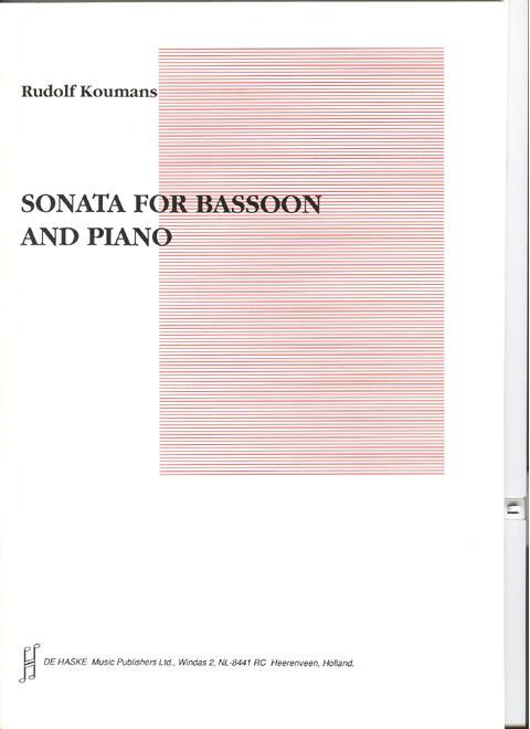 Foto koumans, rudolf: sonata for bassoon and piano.