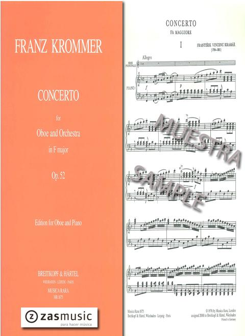 Foto krommer, fran vinzenz (1759-1831): concerto in f major op. 5