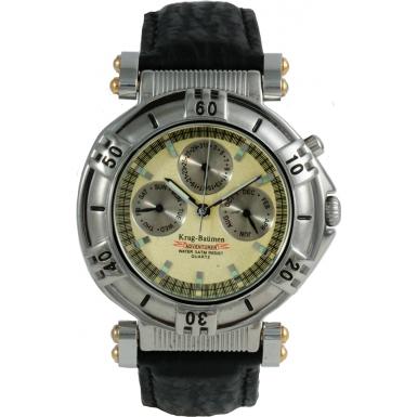 Foto Krug Baumen Adventurer Gents Yellow Dial Model Number:1921KM