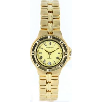 Foto Krug Baumen Ladies Baron Yellow Dial Model Number:4964KL
