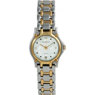 Foto Krug Baumen Ladies Marquis Two Tone White Dial Model Number:4117KL