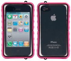 Foto Krusell SEalBox Waterproof Case Rosa para iPhone 4G y 4S