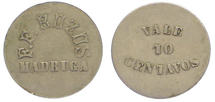 Foto Kuba-Diverse Token und Marken Kn 10 Centavos