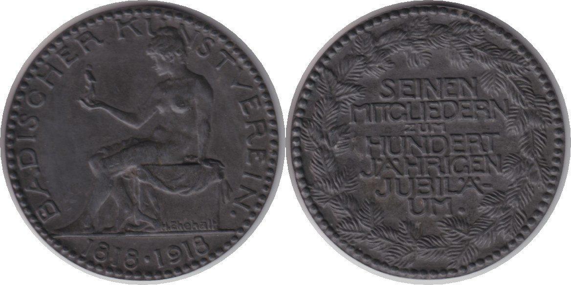 Foto Kunstmedaille Eisenmedaille 1918