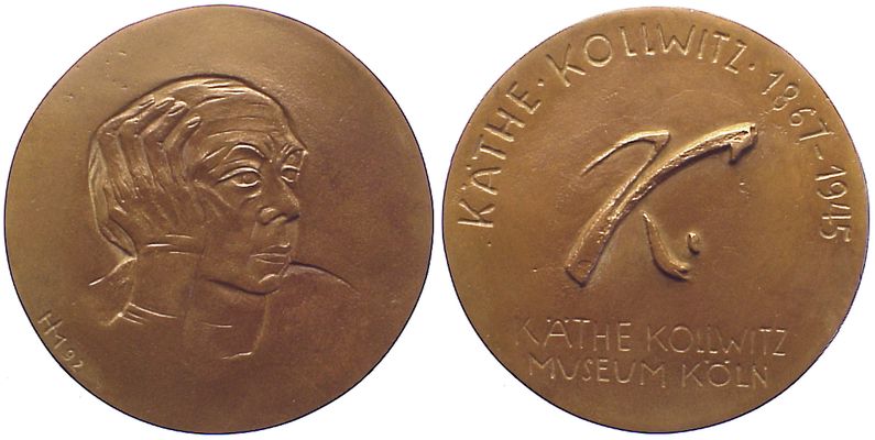 Foto Kunstmedaillen Bronzegussmedaille 1992