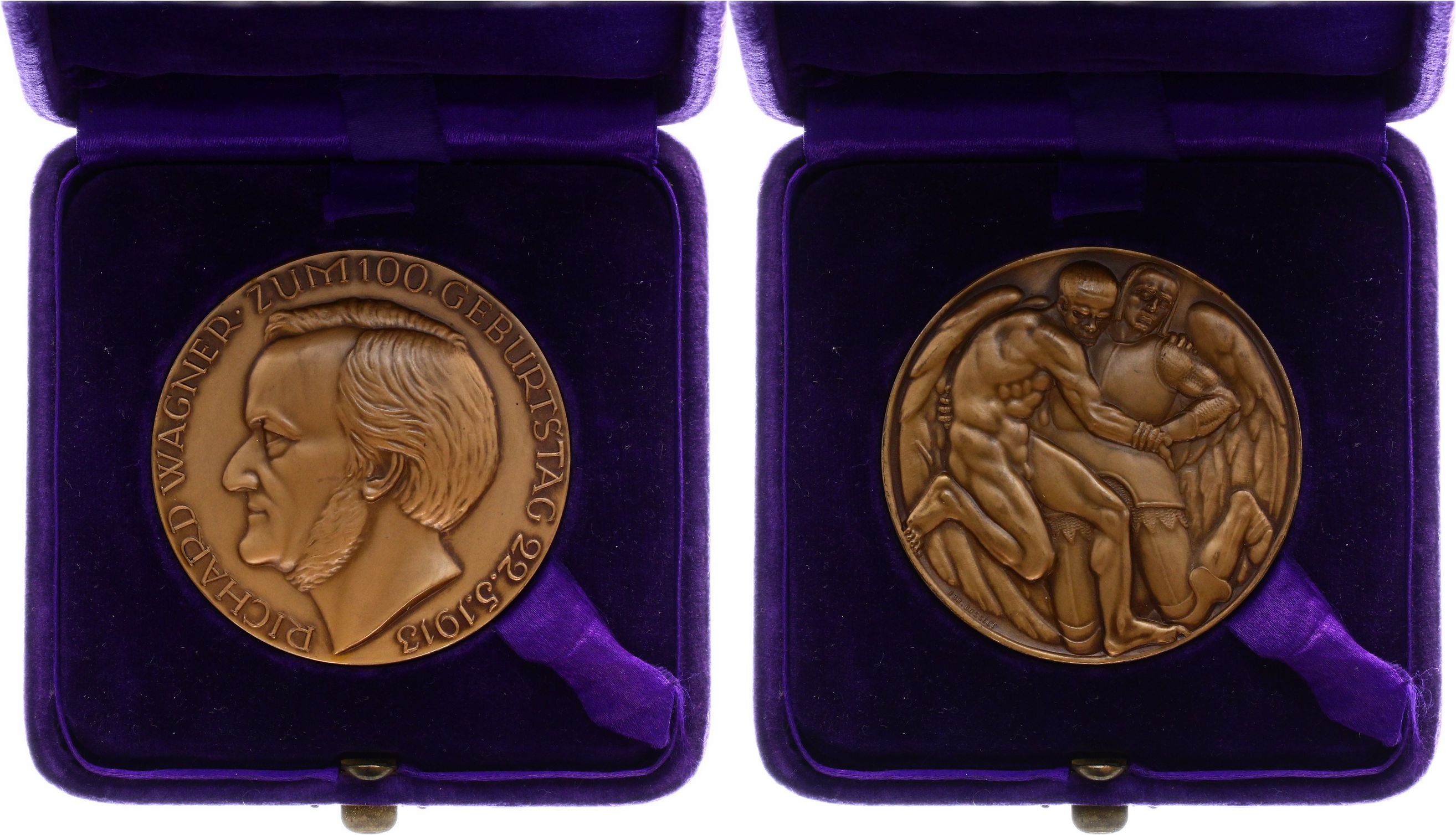 Foto Kunstmedaillen Bronzemedaille 1913