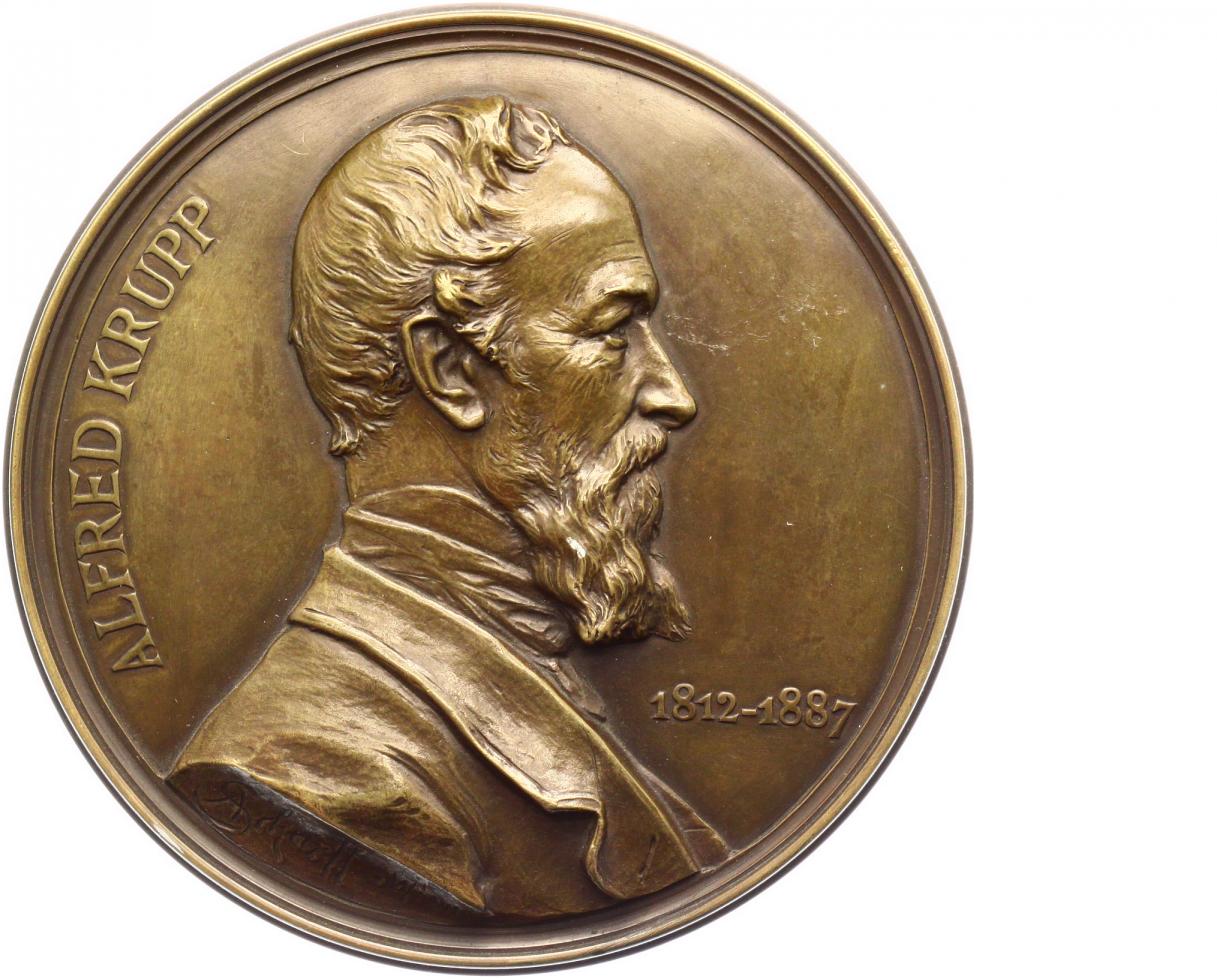 Foto Kunstmedaillen Bronzemedaillon 1887