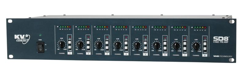 Foto KV2 Audio VHD SD8 8-Channel Preamplifier