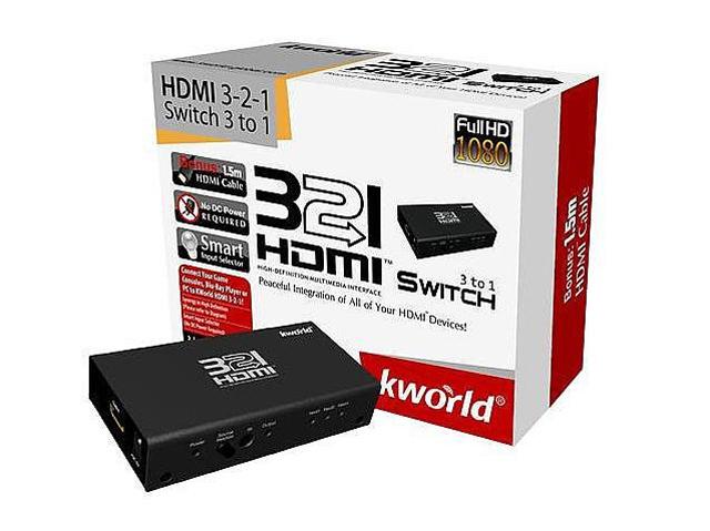 Foto Kworld 3-2-1 Hdmi. Hub Hdmi