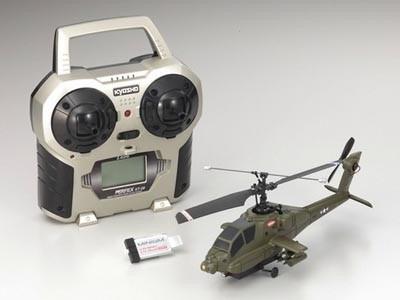 Foto Kyosho 20104RS-M2C MINIUM AD CALIBER 120 Type A R/S (Mode2) modelismo helicóptero rc