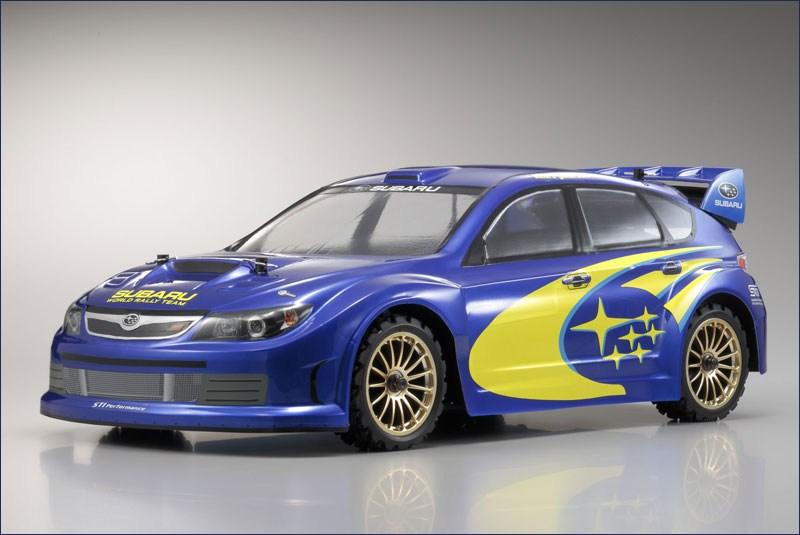 Foto Kyosho 30912S Put EP FAZER RALLY r/s Subaru WR Car modelismo coches rc