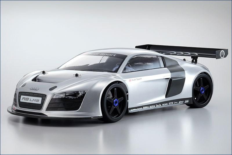 Foto Kyosho 30935B 1/8 r/s INFERNO GT2 VE RACE SPEC Audi R8 modelismo coches rc