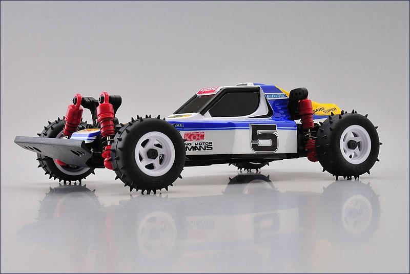 Foto Kyosho 32281BW MB-010 ASF r/s OPTIMA Blue/White Para RC Modelos Coches Mini Z