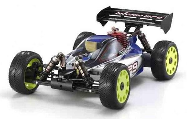 Foto Kyosho KC31783B Inferno MP9 Kit 4WD Buggy modelismo coches rc