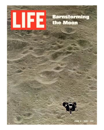 Foto Lámina fotográfica de primera calidad Moon's Surface, Barnstorming the Moon, June 6, 1969, 25x20 in.