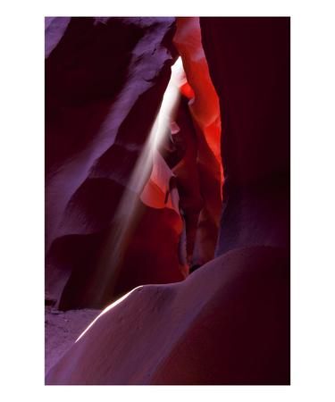 Foto Lámina giclée de primera calidad Lower Antelope Canyon Beam de Matt Blaisdell, 51x41 in.