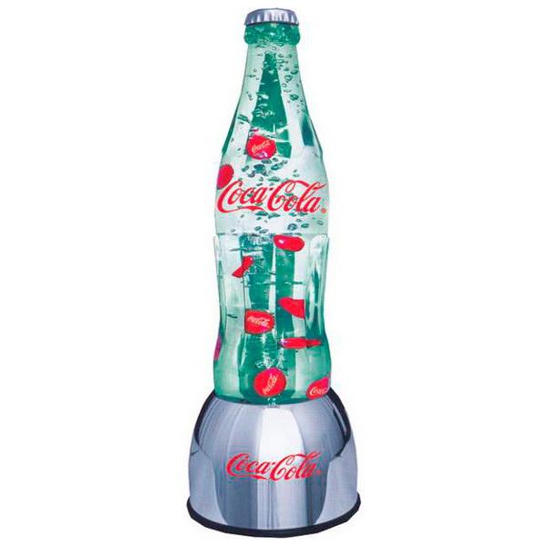 Foto Lámpara Botella Burburjas Coca-Cola