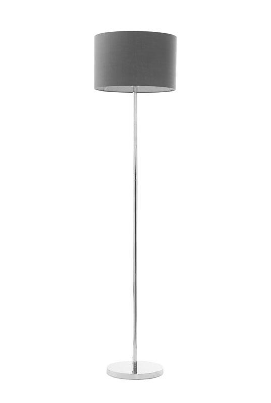 Foto Lámpara de pié de diseño antracita KEIRA