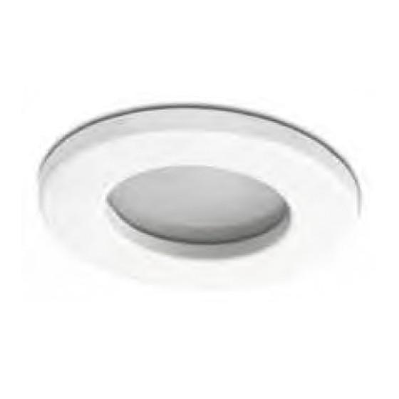Foto Lámpara empotrable de baño diseño Kant color blanco - Faro 40225