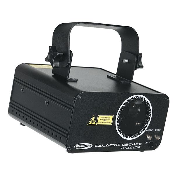 Foto Láser 120mW Showtec Galactic Gbc-120
