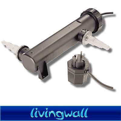 Foto Lâmpada Uv-c Lagoa 11w Aquaking Lagoas Água Clarificador Gravador De Algas Uv