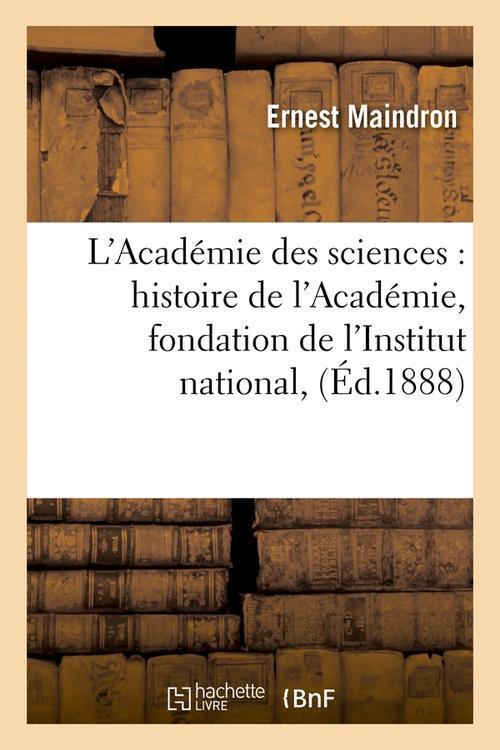Foto L' academie des sciences edition 1888
