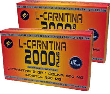 Foto L-carnitina 2000 Plus - Lr-labs - 2 Cajas De 20 Viales