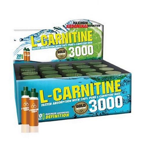 Foto L-Carnitine 3000 - 20 viales - GOLD NUTRITION