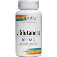 Foto L-Glutamina 500 mg. Solaray
