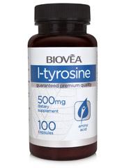 Foto L-Tirosina 500mg 100 Cápsulas