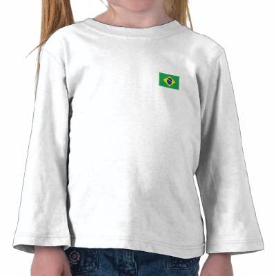 Foto La bandera del Brasil Tee Shirts