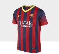 Foto La camiseta de fútbol para chico de 8 a 15 años 2013/14 FC Barcelona R