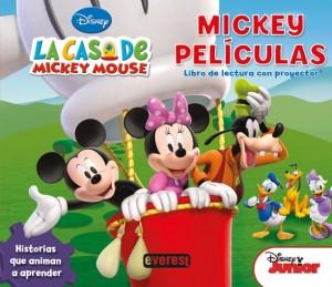 Foto La casa de Mickey mouse. Mickey películas. Libro de Lectura con proyec