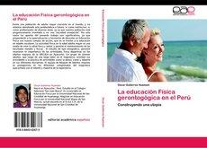 Foto La educacin Fsica gerontoggica en el Per