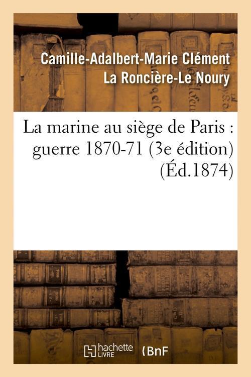 Foto La marine au siege de paris 3e edition edition 1874