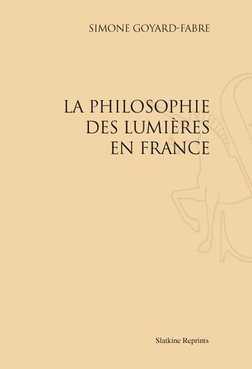 Foto La philosophie des Lumières en France