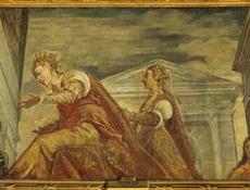 Foto La reina de Saba y Salomón de Tintoretto