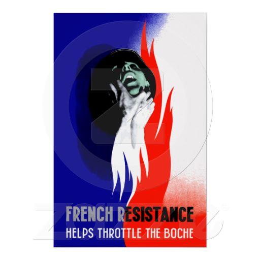 Foto La resistencia francesa ayuda a la válvula regulad Posters