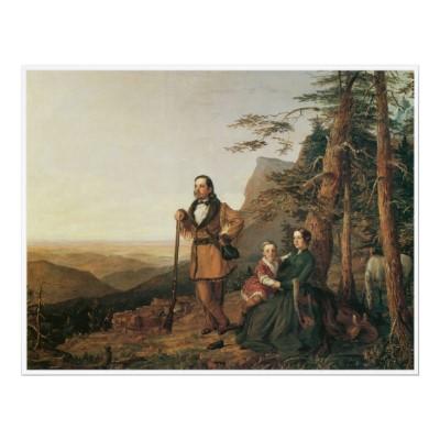Foto La tierra prometida, 1850 Impresiones