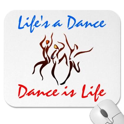 Foto La vida de DanceChick es una danza Mousepad