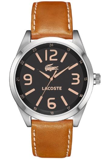 Foto Lacoste Gents Montreal Brown Leather Strap Watch 2010617