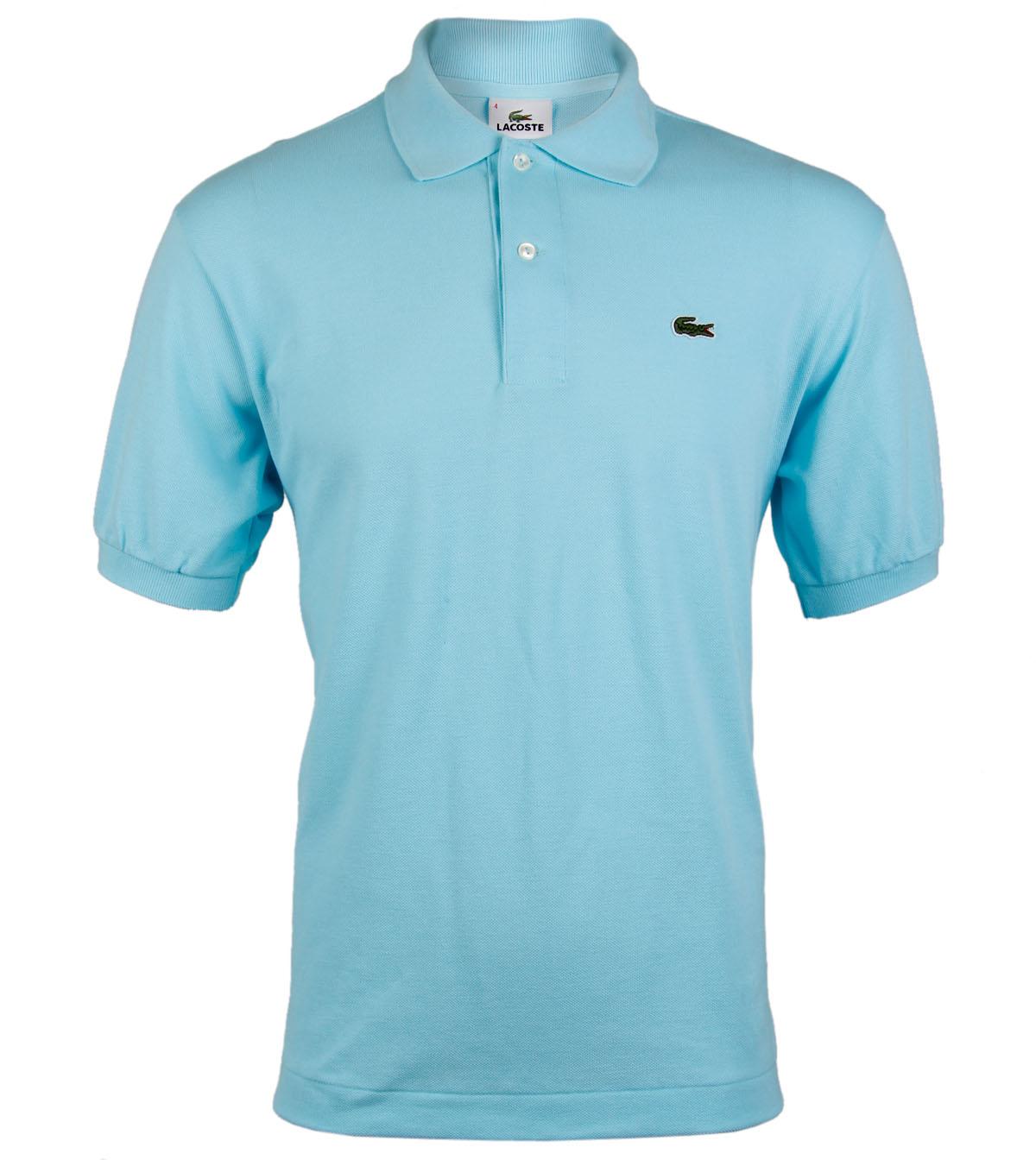 Foto Lacoste Turquoise Cotton Polo Shirt-XL
