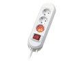 Foto ladron 1x3 schucko blanco interruptor (23545) vivanco