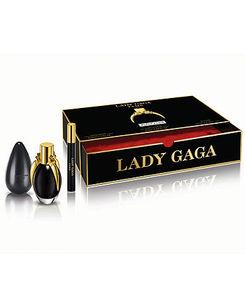 Foto Lady Gaga Fame Gift Set 50ml EDP + 10ml Roller Ball + 142g Soap